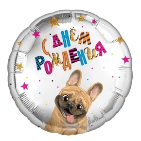 Шар "С Днём Рождения" в Егорьевске