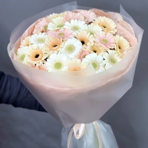 Букет "Гера" из 25 гербер в Егорьевске