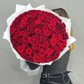 Букет 101 красная роза (60 см) в Егорьевске