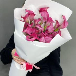 Монобукет из 21 каллы в Егорьевске