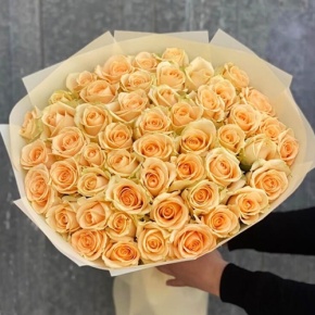 Букет из 51 розы Аваланж (60 см) в Егорьевске