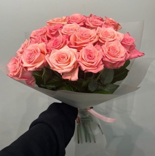 Букет из 21 розовой розы (50 см) в Егорьевске
