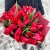 Букет 27 красных тюльпанов в Егорьевске Букет 27 красных тюльпанов в Егорьевске