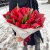 Букет 27 красных тюльпанов в Егорьевске Букет 27 красных тюльпанов в Егорьевске