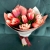 Букет из 15 розовых тюльпанов в Егорьевске