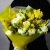Букет из ранункулюсов и мимозы в Егорьевске
