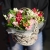 Композиция в корзине "Майя" из гиацинтов, альстромерий и эустом в Егорьевске