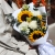 Букет "Солнечный цветочек" из подсолнуха, гиперикума, хризантем и орнитагалума в Егорьевске