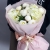 Букет "Белый жемчуг" из гортензий и пионов в Егорьевске Букет "Белый жемчуг" из гортензий и пионов в Егорьевске