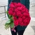 51 малиновая тепличная роза Шангрила (70 см) в Егорьевске 51 малиновая тепличная роза Шангрила (70 см) в Егорьевске